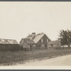 E. Strong's house. East  side of road from Wainscott to Bay Harbor, midway between Parsonage and Hedges Lane. Wainscott, East Hampton 