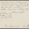 E. Strong's house. East  side of road from Wainscott to Bay Harbor, midway between Parsonage and Hedges Lane. Wainscott, East Hampton 