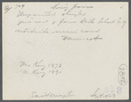 Mrs. King's house (1873). West of former District School No. 9. North side Main Road. Wainscott, East Hampton 