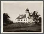 Undenominational Chapel. Formerly District School No. 9. Moved from Bridgehampton to this location (1908). West of old Osborne house, north side of Main Road. Wainscott, East Hampton 