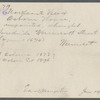 Old Osborne House. Erected 1670. South side Wainscott Street, opposite J. Osborne house. Wainscott, East Hampton