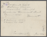 Old Osborne House. Erected 1670. South side Wainscott Street, opposite J. Osborne house. Wainscott, East Hampton