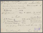 A. Hand house. South of Main Road, west of Wainscott Pond. Wainscott, East Hampton