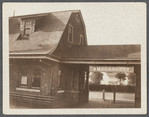 Amagansett Railroad Station. Erected 1672. Main Street. East Hampton, East Hampton
