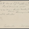 T.J. Mulford House. Presbyterian Manse. Southeast corner Main Street ard Meeting House Lane. Amagansett, East Hampton