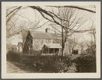 E.J . Cartwright's house. South side Main Street, west of Parsons house. Main Street opened 1672. Amagansett, East Hampton