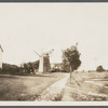 Windmill and windmill cottage. Windmill burned down July 1924. Abraham Parsons last owner. West side Windmill Lane, north of West Main Street. Amagansett, East Hampton