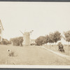 Windmill and windmill cottage. Windmill burned down July 1924. Abraham Parsons last owner. West side Windmill Lane, north of West Main Street. Amagansett, East Hampton