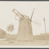 Windmill and windmill cottage. Windmill burned down July 1924. Abraham Parsons last owner. West side Windmill Lane, north of West Main Street. Amagansett, East Hampton