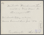 Windmill and windmill cottage. Windmill burned down July 1924. Abraham Parsons last owner. West side Windmill Lane, north of West Main Street. Amagansett, East Hampton