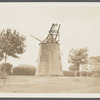 Windmill and windmill cottage. Windmill burned down July 1924. Abraham Parsons last owner. West side Windmill Lane, north of West Main Street. Amagansett, East Hampton
