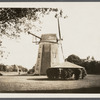 Windmill and windmill cottage. Windmill burned down July 1924. Abraham Parsons last owner. West side Windmill Lane, north of West Main Street. Amagansett, East Hampton