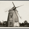 Windmill and windmill cottage. Windmill burned down July 1924. Abraham Parsons last owner. West side Windmill Lane, north of West Main Street. Amagansett, East Hampton