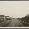 View. Travel Radio station on right. Indian Wells Hollow Road running parallel with shore at Amagansett, looking east to eastern road to beach. Amagansett, East Hampton