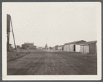 View of road. Montauk Station looking west. East Hampton, East Hampton