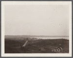View. Montauk Station and Fort Pond Bay. Montauk, East Hampton