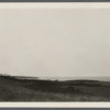 View from hills between Montauk Station and Parsons Inn, looking northwest. Rocky Point in distance. Montauk, East Hampton
