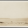 View. West side of Fort Pond Bay, Rock Point on left. Sound side. Montauk, East Hampton