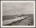 Fort Pond Bay, wreck of ship Sloop A. Godfrey. Wrecked October 11/12, 1925. Montauk, East Hampton