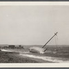 Fort Pond Bay, wreck of ship Sloop A. Godfrey. Wrecked October 11/12, 1925. Montauk, East Hampton