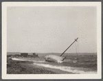 Fort Pond Bay, wreck of ship Sloop A. Godfrey. Wrecked October 11/12, 1925. Montauk, East Hampton
