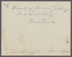 Fort Pond Bay, wreck of ship Sloop A. Godfrey. Wrecked October 11/12, 1925. Montauk, East Hampton
