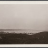 View of Montauk Station and Fort Pond Bay looking west from hills. Montauk, East Hampton