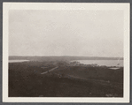 View of Montauk Station looking west from hills. Montauk, East Hampton