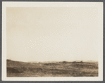 View of Fort Pond Bay and Montauk Station from hill. Culloden point in center. Montauk, East Hampton