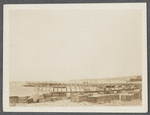 View of Fort Pond Bay. North Neck on right (Culloden Point). Montauk, East Hampton