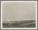 View of Montauk Station from hills. Montauk, East Hampton