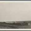View of Montauk Station looking northeast from hills. Montauk, East Hampton