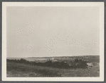 View of Montauk Station looking northeast from hills. Montauk, East Hampton