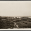 View of Montauk Station looking northeast from the hills. Montauk, East Hampton