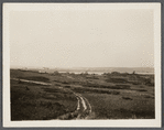 View of Montauk Station looking northeast from the hills. Montauk, East Hampton