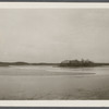 View of Island in Fort Pond, looking northeast. Montauk sound side. Montauk, East Hampton