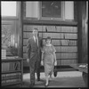 Unidentified people in a library
