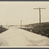 View of Concrete Road between Montauk Station and Camp Welsh. Built by U.S. Government 1917 or 1918. Montauk, East Hampton