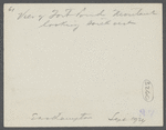 View of Fort Pond looking southwest. Montauk, East Hampton