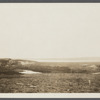 View of Fort Pond looking southwest from Montauk Railroad Station. Montauk, East Hampton