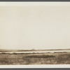 View of Fort Pond showing Canteen of Camp Welsh (formerly Hither Plains). Montauk, East Hampton