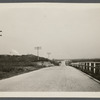 View of Montauk Road leading into Napeague, east of Amagansett. Montauk, East Hampton