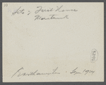 Site of first house. Montauk, East Hampton