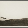 Sand dunes opposite site of first house. Montauk, East Hampton
