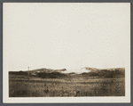 Sand dunes opposite site of first house. Montauk, East Hampton