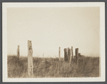 Remains of first house. Montauk, East Hampton