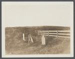 Cemetery. 200 feet west of ruins of first house, north of roadway. Montauk, East Hampton