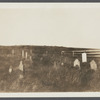 Cemetery. 200 feet west of ruins of first house, north of roadway. Montauk, East Hampton
