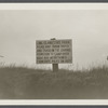 View. Sign about 1/2 mile or more east of site of first house. Montauk, East Hampton
