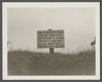 View. Sign about 1/2 mile or more east of site of first house. Montauk, East Hampton